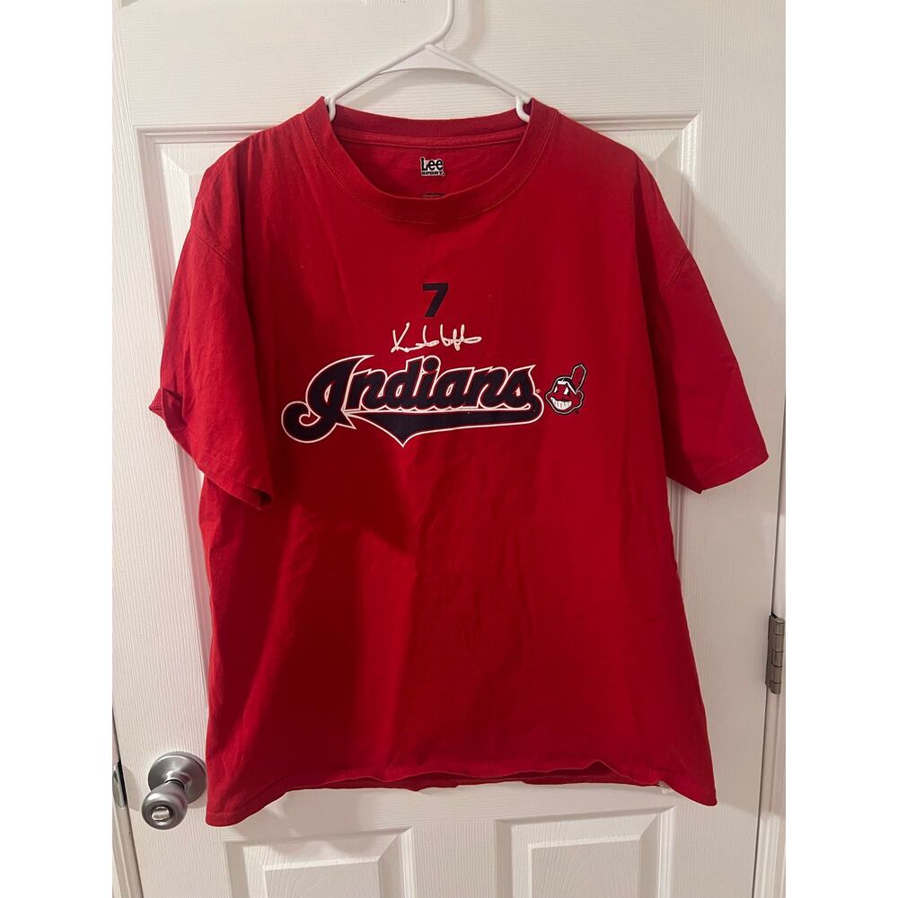 2007 Lee Sport Cleveland Indians Kenny Lofton T-Shirt
